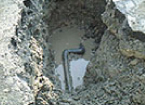 埋設管の修理